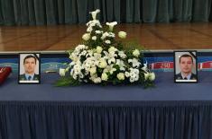 Commemoration service held for the perished Air Force and Air Defence pilots 