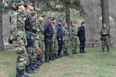 Obilazak Zajedničkih snaga i baza u Kopnenoj zoni bezbednosti