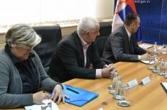 Defence Minister met with representatives of the Military Unions