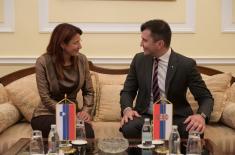 Enhancement of defence cooperation with Slovenia