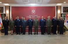 Делегација Националне гарде Охаја у посети Србији