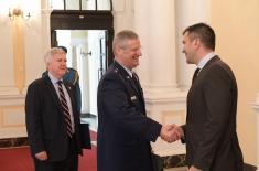 Meeting of the Minister of Defence with the Commander of the National Guard of Ohio