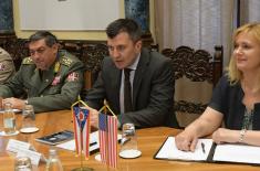 Meeting of the Minister of Defence with the Commander of the National Guard of Ohio