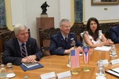 Meeting of the Minister of Defence with the Commander of the National Guard of Ohio