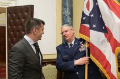 Meeting of the Minister of Defence with the Commander of the National Guard of Ohio