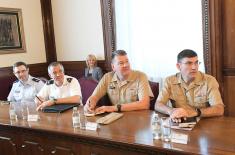 Predsednik Vučić primio delegaciju oružanih snaga Sjedinjenih Američkih Država