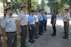 Minister Vulin with the Representatives of Chaplains Service