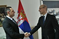 Sastanak ministra odbrane sa ambasadorom Francuske