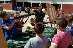 Displays of Arms and Military Equipment Presented in the Eve of the Day of the Serbian Armed Forces