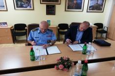 Ministry of Defence signed Agreement with the Belgrade Taekwondo Association