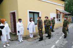 Minister Vulin: Military Hospital in Novi Sad has adapted its capacities and received COVID patients 