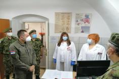 Minister Vulin: Military Hospital in Novi Sad has adapted its capacities and received COVID patients 