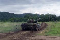 Припреме тенковских посада за учешће на Међународним војним играма