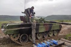 Pripreme tenkovskih posada za učešće na Međunarodnim vojnim igrama