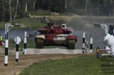 Serbian Armed Forces in Tank Biathlon semi-finals