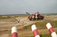 Serbian Armed Forces in Tank Biathlon semi-finals