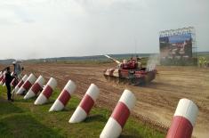 Serbian Armed Forces in Tank Biathlon semi-finals