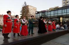 Krasnaya Zvezda Ensemble gives performance in Kragujevac