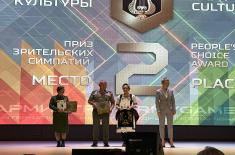 Three awards for Serbia in "Army of Culture" contest at International Army Games