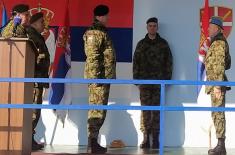 Ispraćaj kontingenta Vojske Srbije u mirovnu operaciju UN u Libanu
