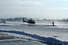 Helicopter Flight Training in 98th Air Brigade