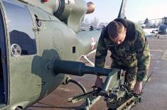 Helicopter Flight Training in 98th Air Brigade