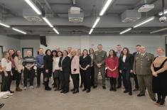 Members of Ministry of Defence and Serbian Armed Forces attend workshop on gender responsive budgeting