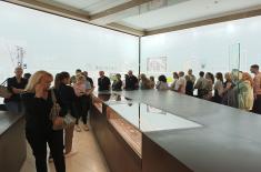 Pripadnici Sektora za ljudske resurse Ministarstva odbrane posetili Narodni muzej