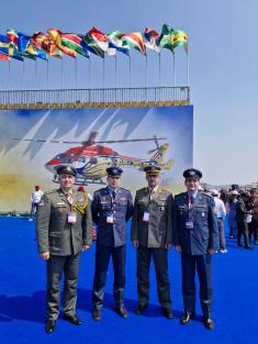  MoD, SAF delegation at AERO INDIA 2025