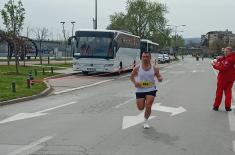 Uspeh pripadnika vojske na 32. Novosadskom polumaratonu 