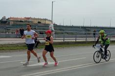 Uspeh pripadnika vojske na 32. Novosadskom polumaratonu 