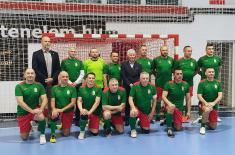 Prijateljska fudbalska utakmica srpskih i mađarskih oficira