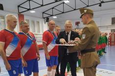 Prijateljska fudbalska utakmica srpskih i mađarskih oficira