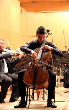 Concert of young cello player Petar Pejčić and Binički Ensemble