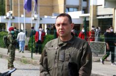 Ministar Vulin u Adaševcima: Ko god pokuša da naruši red i ne poštuje zakon, biće zaustavljen