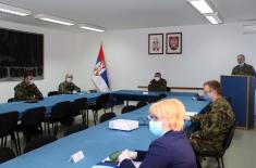 Minister Vulin: Serbian Armed Forces take  care of all their members