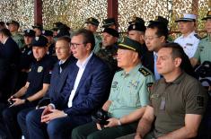 President Vučić: Republic of Serbia has much stronger police and military than in the last 30 years