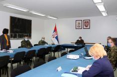 Minister Vulin: Serbian Armed Forces take  care of all their members