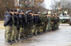 Exercising neutralizing a terrorist group at Orešac