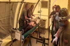 Military medics at exercise "North Macedonia 2021"