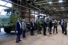 Nine new FAP trucks for the Serbian Armed Forces