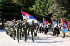 Promotion of new Serbian Armed Forces Non-Commissioned Officers