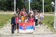 Communion of the winners of “A Letter to a Soldier-Warrior” campaign on Mt. Tara