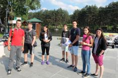 Communion of the winners of “A Letter to a Soldier-Warrior” campaign on Mt. Tara