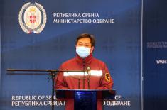  Military service medals to the doctors of the Chinese medical team