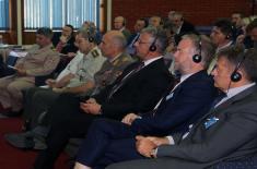 Participants in the NATO Defence College visit Military Academy