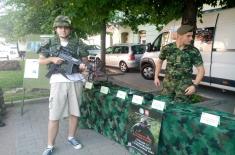 Promotion of voluntary military service in Vršac