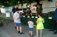 Promotion of voluntary military service in Vršac