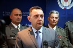 Minister Vulin: Serbia is proud of its armed forces