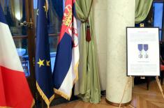 Colonel Rašeta Received the French National Order of Merit